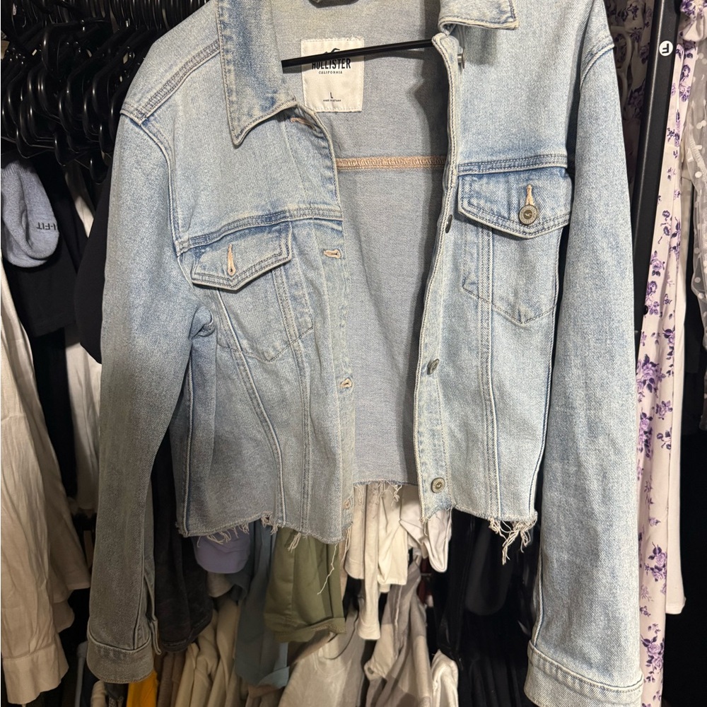Hollister Light Blue Denim Jacket